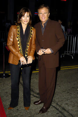 Anne Archer with her husband at the Hollywood premiere of Touchstone Pictures' Ladder 49