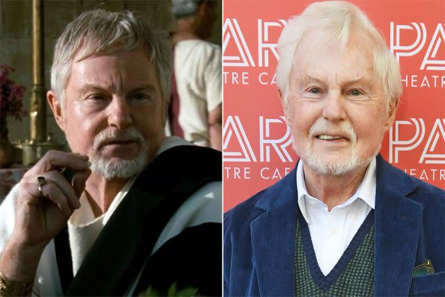 <p>DreamWorks; Jed Cullen/Dave Benett/Getty</p> Gracchus; Derek Jacobi