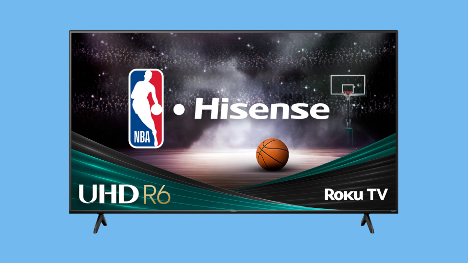 Catch all the latest action from the NBA Finals with this Hisense TV.