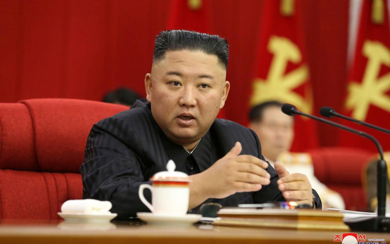 North Korean leader Kim Jong-un - KCNA/KCNA via KNS 