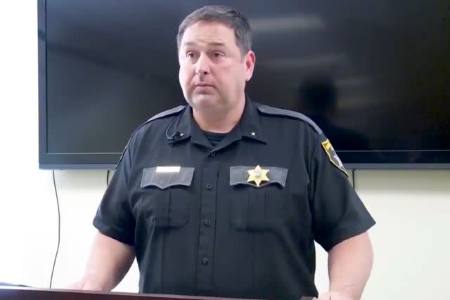 <p>Boone County Sheriff's Department</p> Boone County Sheriff Chad Barker