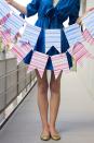 <p>An ordinary kids' watercolor set and white paper can create a chic banner. Opt for a classic red, white and blue palette or a festive rainbow stripe. </p><p><em><a href="http://www.thesweetestoccasion.com/2013/06/diy-watercolor-stripe-bunting/" rel="nofollow noopener" target="_blank" data-ylk="slk:Get the tutorial at The Sweetest Occasion »;elm:context_link;itc:0;sec:content-canvas" class="link ">Get the tutorial at The Sweetest Occasion »</a></em> </p>