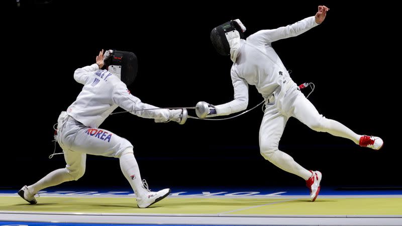 Fencing - Men's Team Epee - Semifinal