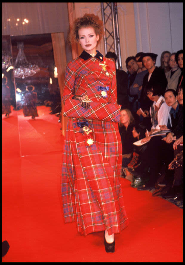 Vivienne Westwood Fall 1993. <p>Photo: Bertrand Rindoff Petroff/Getty Images</p>