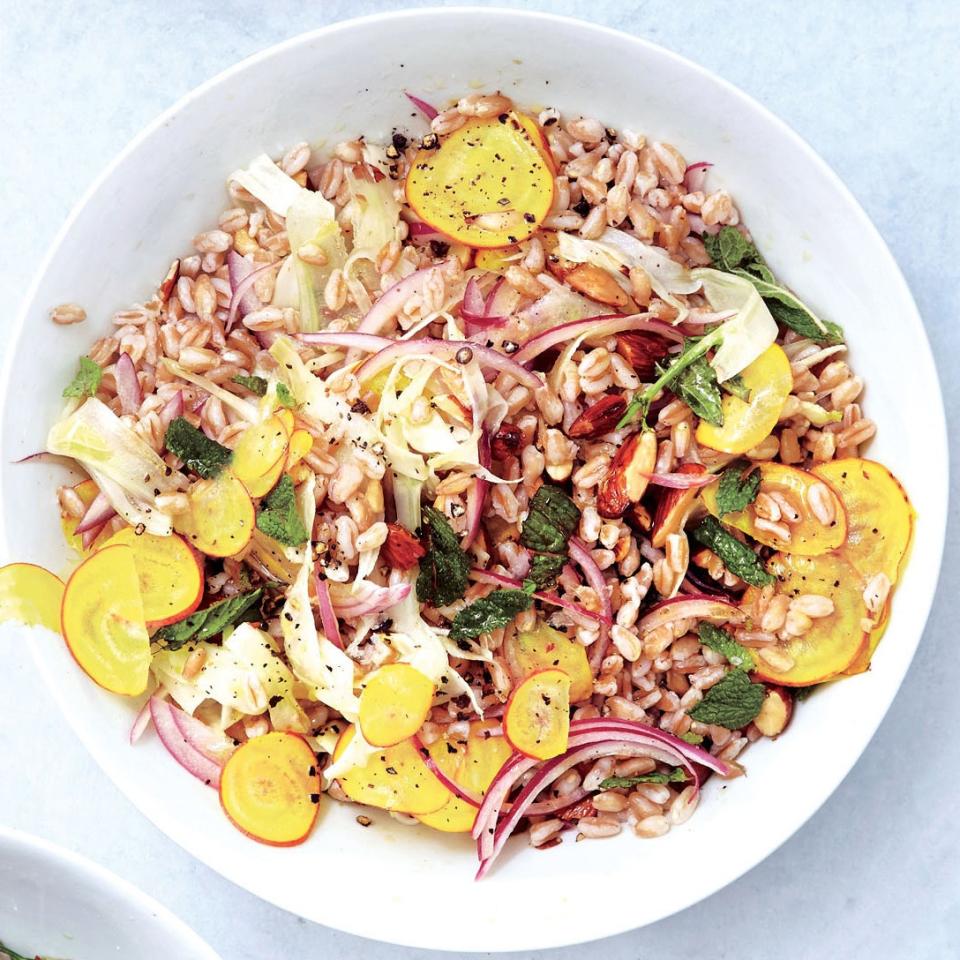 Barley, Fennel, and Beet Salad