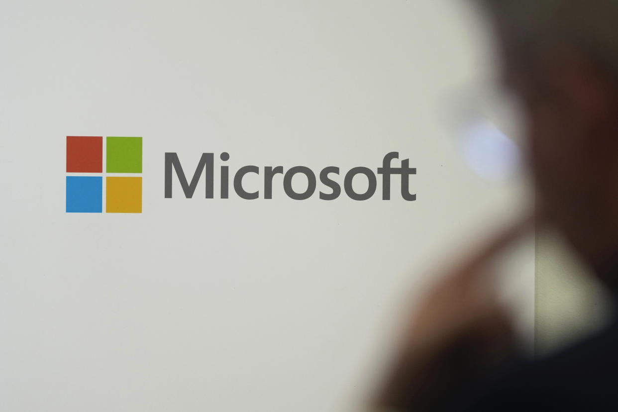 Microsoft says state-sponsored hackers are looking to AI and large language models for everything from email phishing campaigns to knowledge about satellite communications. (AP Photo/Kin Cheung)