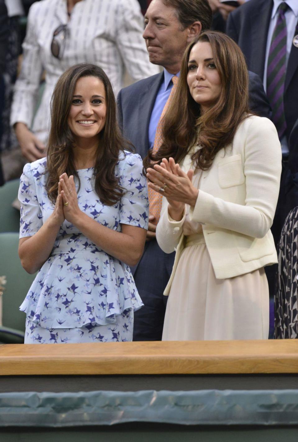 Kate and Pippa Middleton