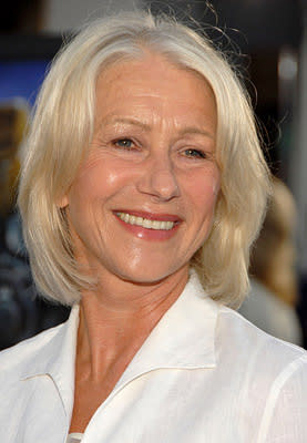 Helen Mirren at the Los Angeles premiere of DreamWorks/Paramount Pictures' Transformers