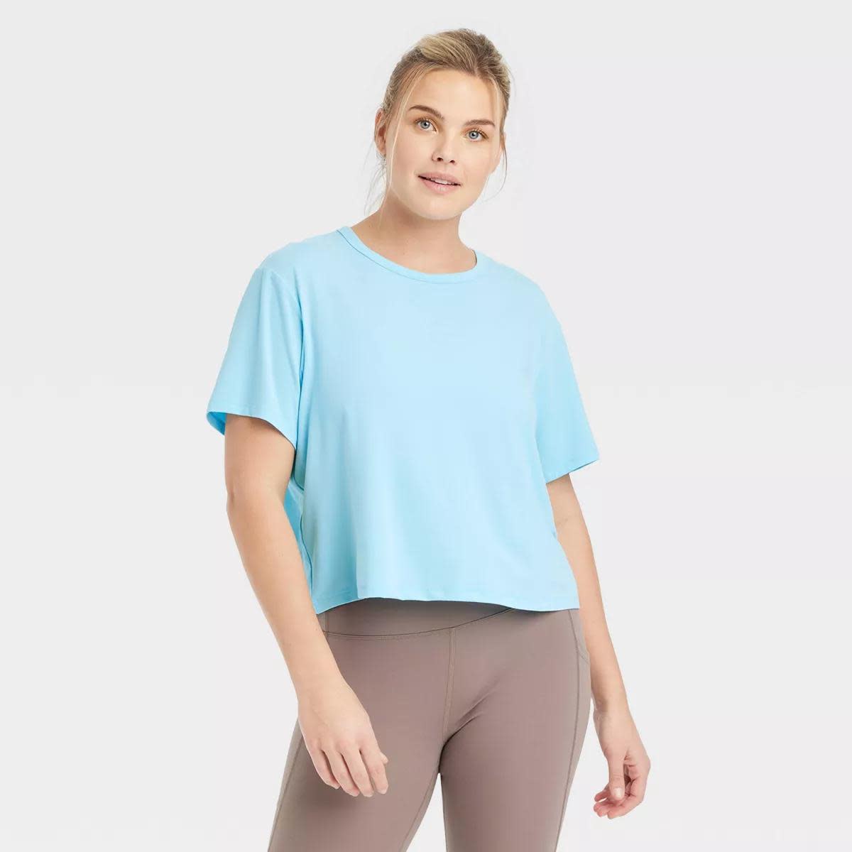 <p><a href="https://go.redirectingat.com?id=74968X1596630&url=https%3A%2F%2Fwww.target.com%2Fp%2Fwomen-s-essential-crewneck-short-sleeve-top-all-in-motion%2F-%2FA-89301163&sref=https%3A%2F%2Fwww.womenshealthmag.com%2Fstyle%2Fg60454585%2Fbest-target-activewear%2F" rel="nofollow noopener" target="_blank" data-ylk="slk:Shop Now;elm:context_link;itc:0;sec:content-canvas" class="link rapid-noclick-resp">Shop Now</a></p><p>Essential Crewneck Short Sleeve Top</p><p>target.com</p><p>$12.00</p><span class="copyright">Target</span>