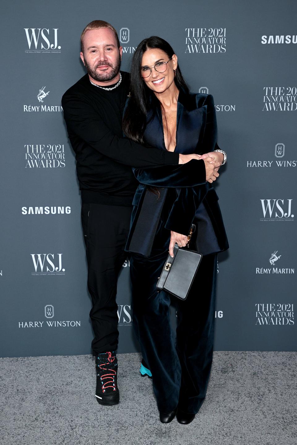 Demi Moore attended the award show with Kim Jones.