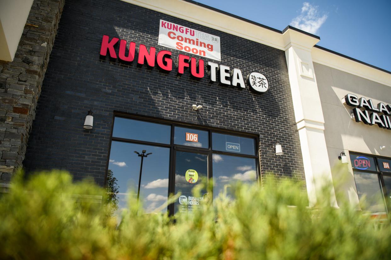 Kung Fu Tea is located at 7835 Good Middling Drive in Fayetteville.