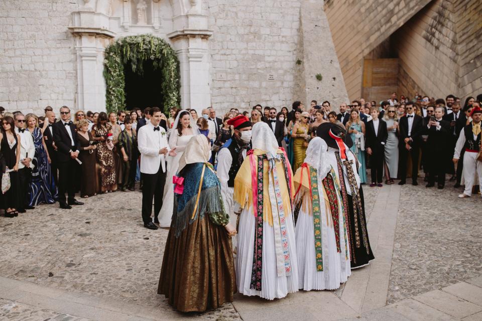 Paola Fendi Wore Dresses Designed by Kim Jones and Pierpaolo Piccioli During Her Wedding Weekend in Ibiza