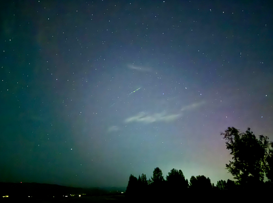 PHOTOS Northern lights, Perseid meteor shower visible around Portland