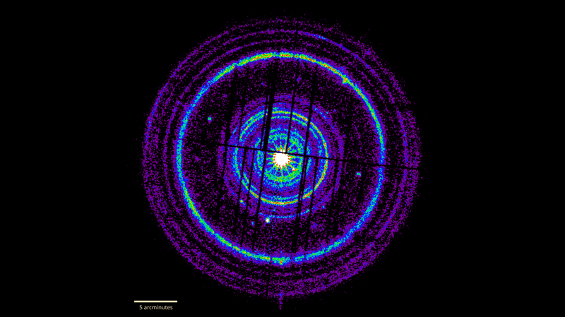 The BOAT as seen by the XMM-NewRings of dust that evidence the BOAT, as seen by the XMM-Newton Observatory.ton Observatory.