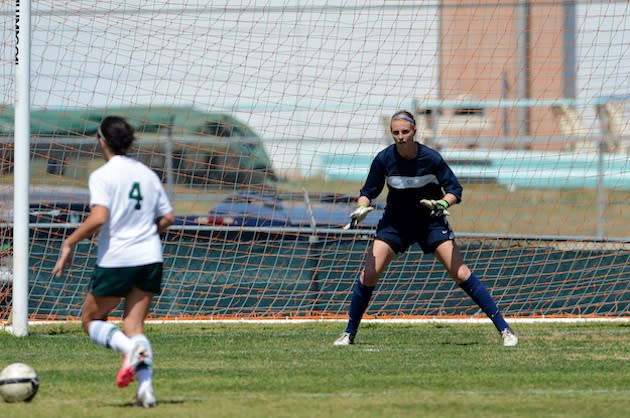 San Antonio Johnson keeper Morgan Stearns — Johnson Jaguars Sports