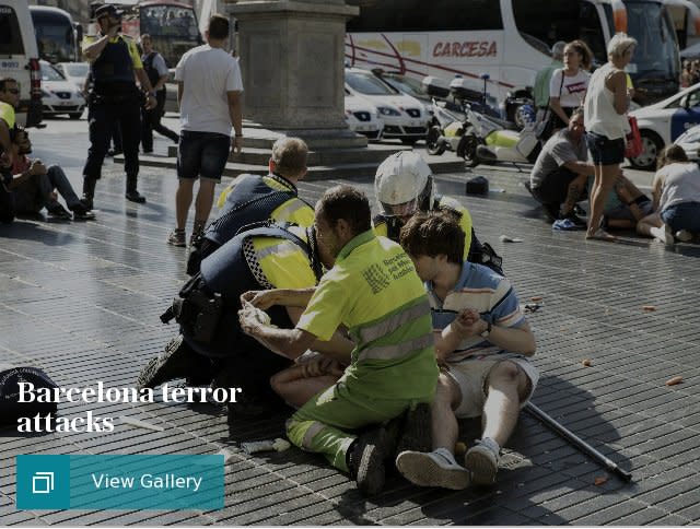 Barcelona terror attacks