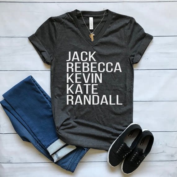 Jack, Rebecca, Kevin, Kate, and Randall Shirt