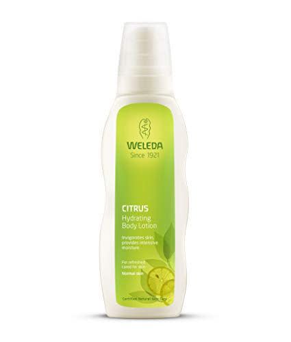 <p><strong>Weleda </strong></p><p>amazon.com</p><p><strong>$16.50</strong></p><p><a href="https://www.amazon.com/dp/B006V2OP48?tag=syn-yahoo-20&ascsubtag=%5Bartid%7C10055.g.26290428%5Bsrc%7Cyahoo-us" rel="nofollow noopener" target="_blank" data-ylk="slk:Shop Now;elm:context_link;itc:0;sec:content-canvas" class="link ">Shop Now</a></p><p>While this one didn't moisturize quite as well as other options (40%), it was <strong>a favorite among our testers for its vibrant citrus scent. </strong>One tester shared that it was "energizing in the a.m." One thing they didn't necessarily love was the consistency, which was a little liquidy. </p>