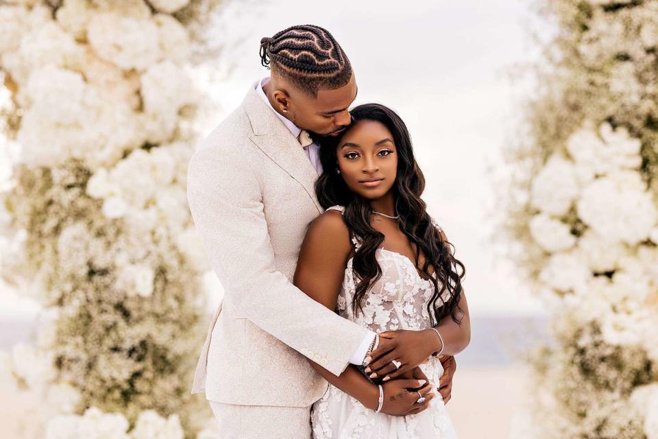 Crédito de la boda de Simone Biles STANLEY BABB/stanlo fotografía