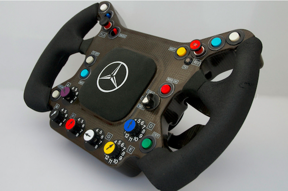 F1 steering wheel