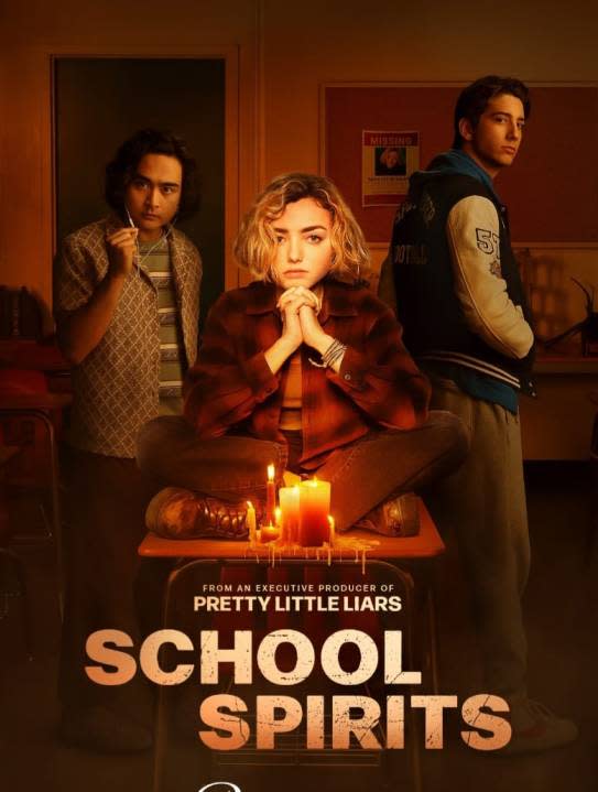 The 2023 Netflix series “School Spirits” was created by Rock Island High alums Nate Trinrud and Megan Trinrud.