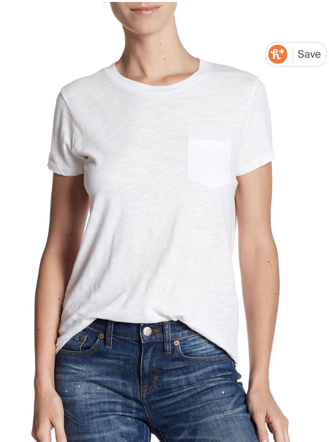 Madewell's Crewneck T-Shirt is the perfect go-to tee for a casual look. (Photo: nordstromrack.com)