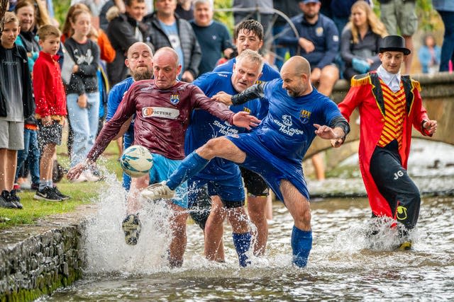 Annual Football River match