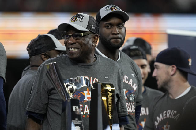 Motivated by late father's words, Astros manager Dusty Baker