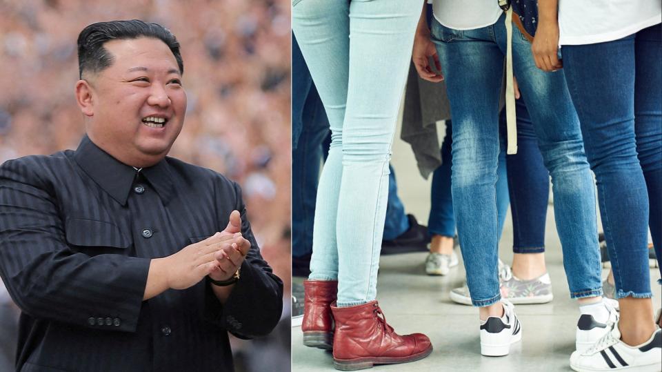 Kim Jong-un, skinny jeans