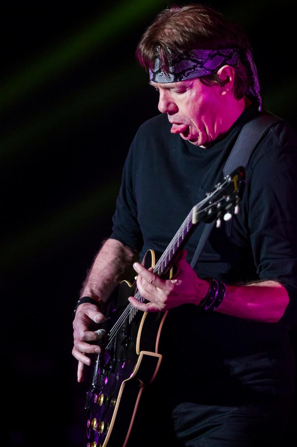 George Thorogood and the Destroyers perform at the Grand Opera House in Wilmington on Tuesday, March 10, 2015.