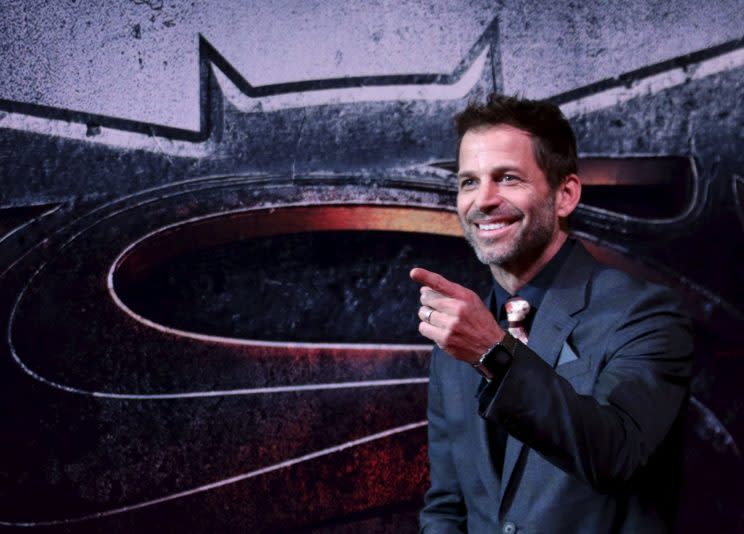 Zack Snyder ‘stepping back’ from the DC comic book movies