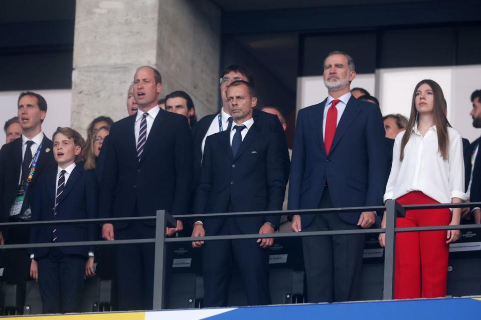 Palco Autoridades. Final Eurocopa 2024