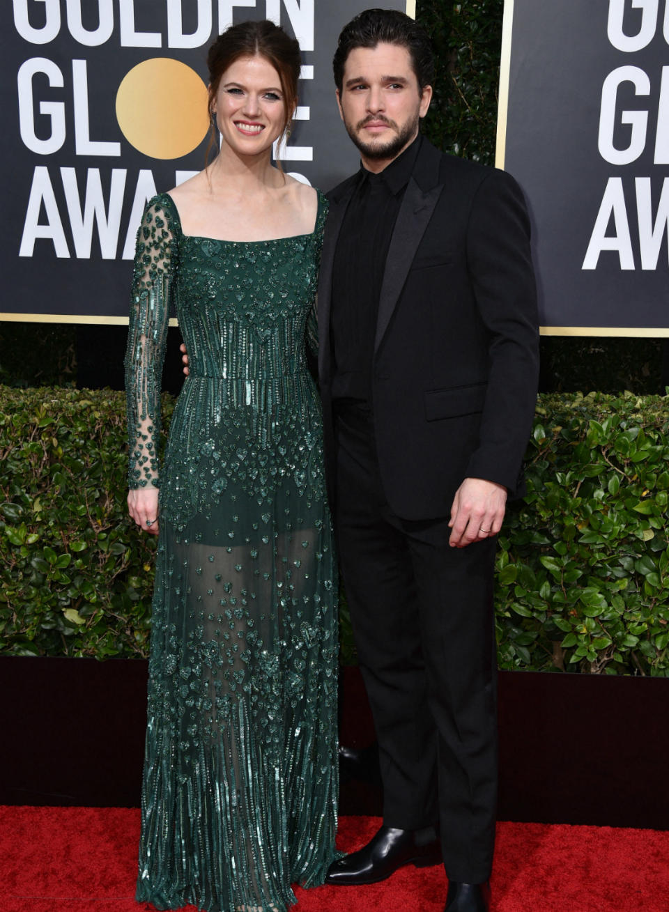 Rose Leslie et Kit Harington (Game of Thrones)