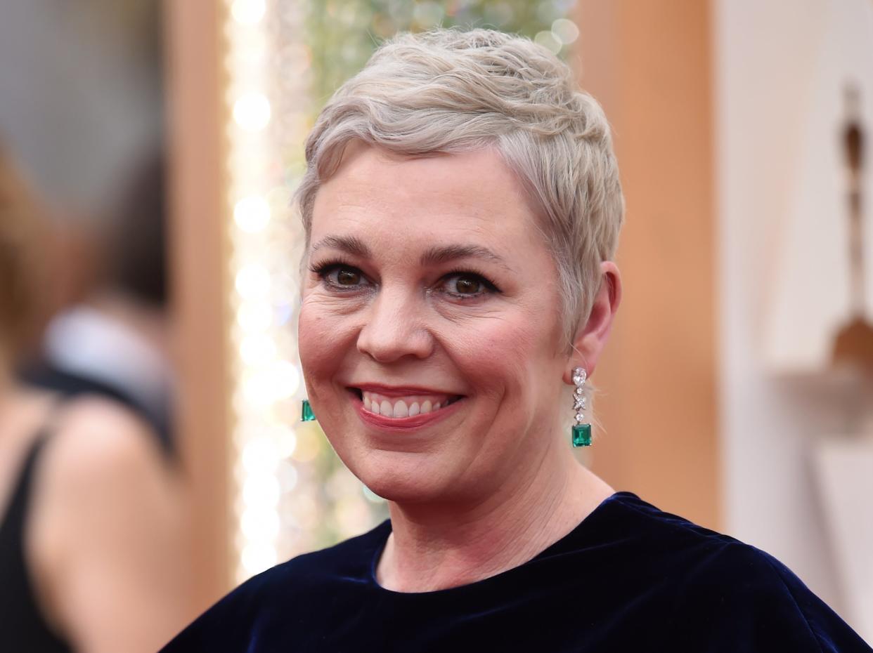 <p>Olivia Colman</p> (Foto de David Fisher / Shutterstock  Olivia Colman 92a Entrega Anual de los Premios de la Academia, Llegadas, Los Ángeles, EE. UU. - 09 de febrero de 2020)