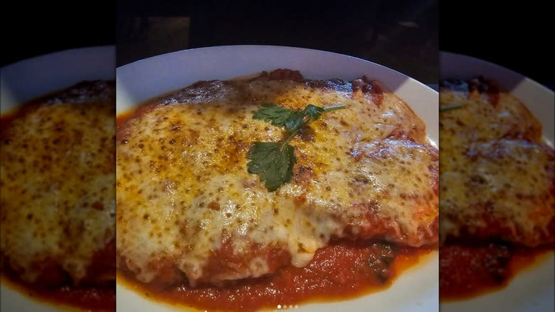 Carmine's Italian chicken parmesan