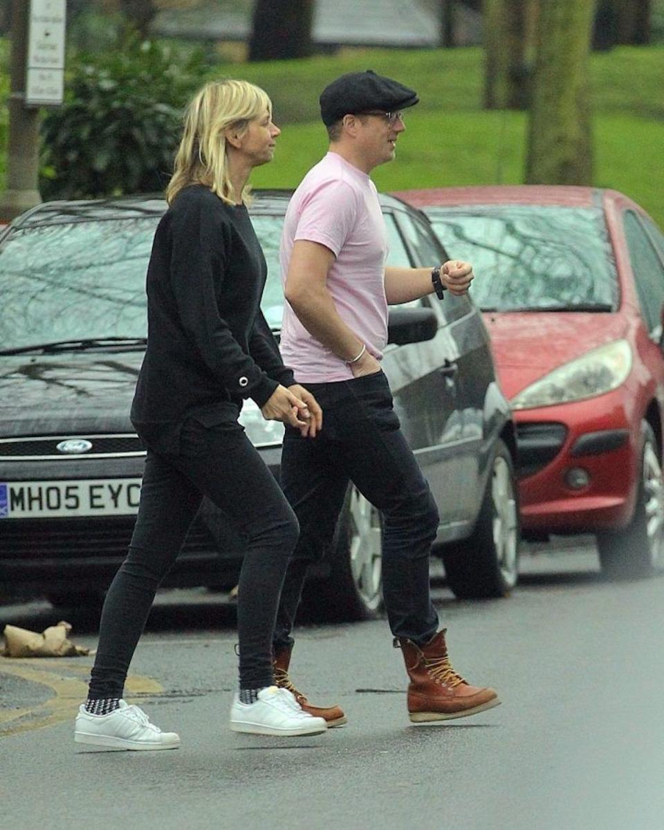 The pair started dating in February this year following the breakdown of Zoe's marriage to Norman Cook (Photo: FameFlynet)