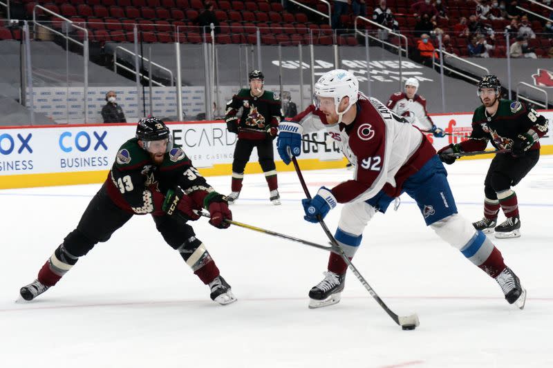 NHL: Colorado Avalanche at Arizona Coyotes