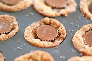 Chocolate Peanut Butter Cup Cookies