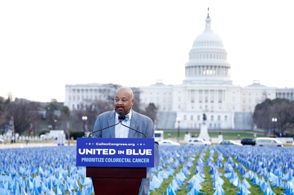 Rep. Donald Payne Jr. died Wednesday. Getty Images for Fight Colorectal Cancer