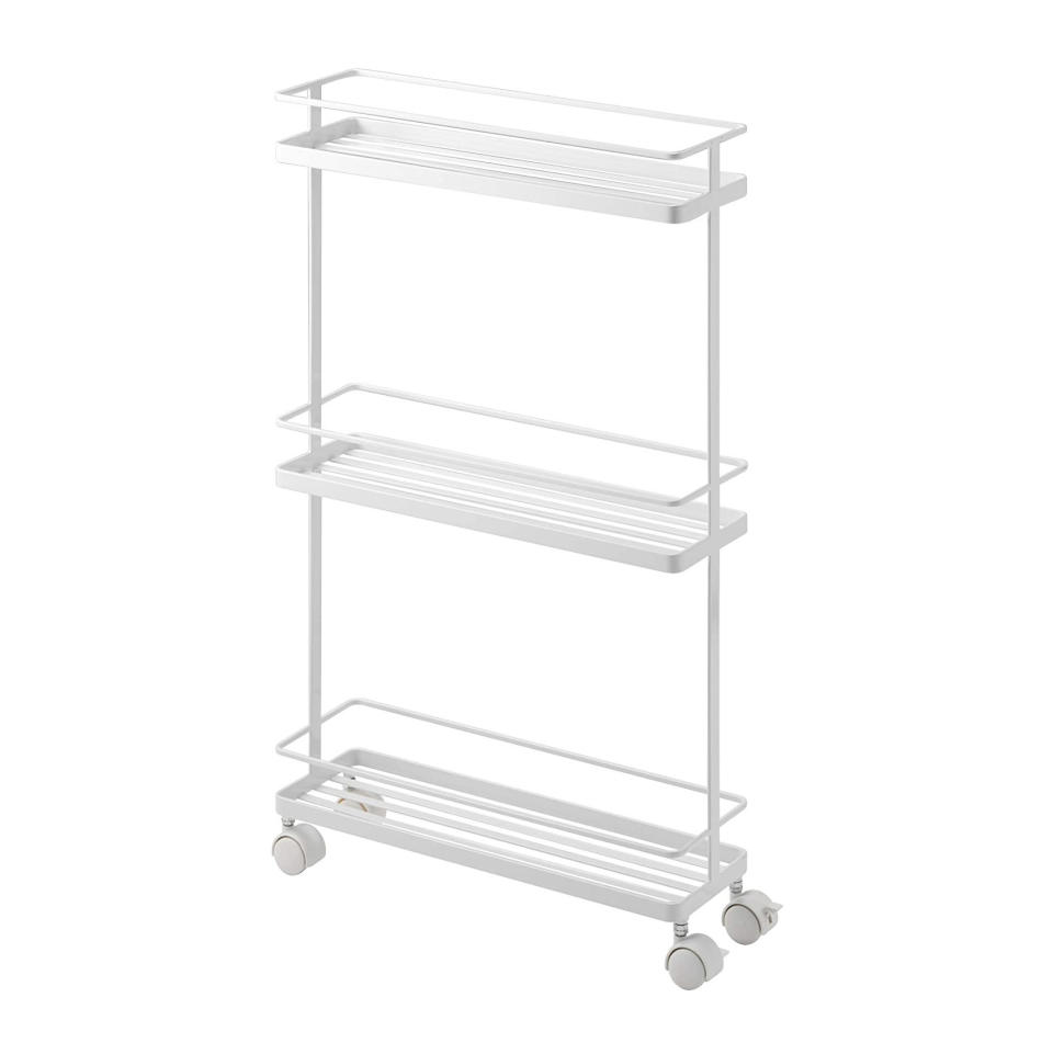 Yamazaki Home Rolling Kitchen Storage Cart