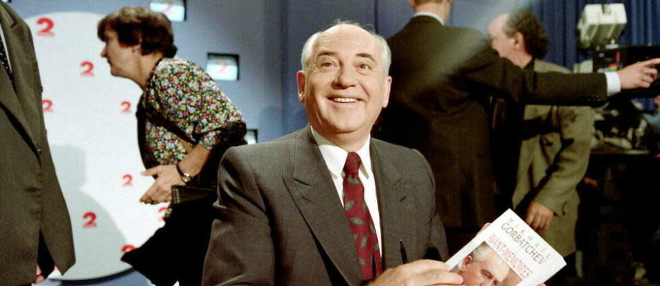 Mikhaïl Gorbachev est mort mardi 30 août à Moscou.  - Credit:MICHEL GANGNE / AFP
