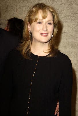 Meryl Streep at the LA premiere of Paramount Pictures and Miramax Films' The Hours