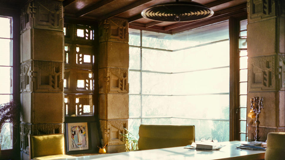 The light-filled office space within the residence. - Credit: Dan Soderberg 1972/Freeman House Photographic Portfolio