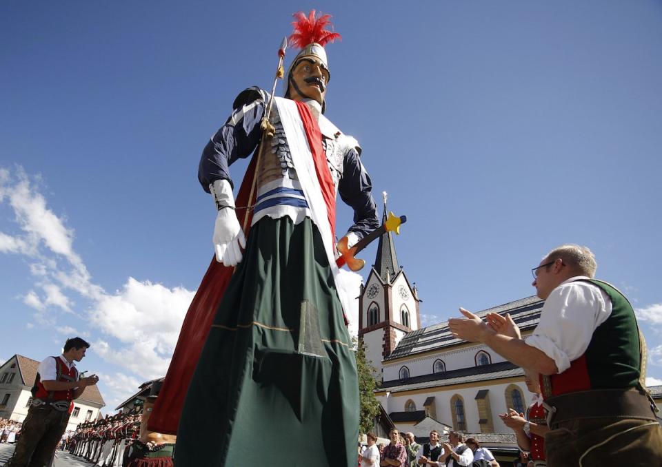 Austrian parade