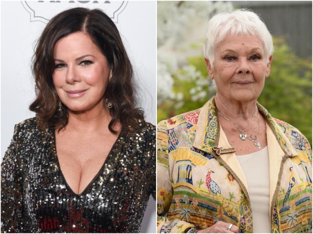 Marcia Gay Harden apologises for perceived dig at Judi Dench about 2001 ...