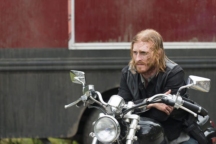 Austin Amelio as Dwight in AMC's The Walking Dead . (Photo Credit: Gene Page/AMC)