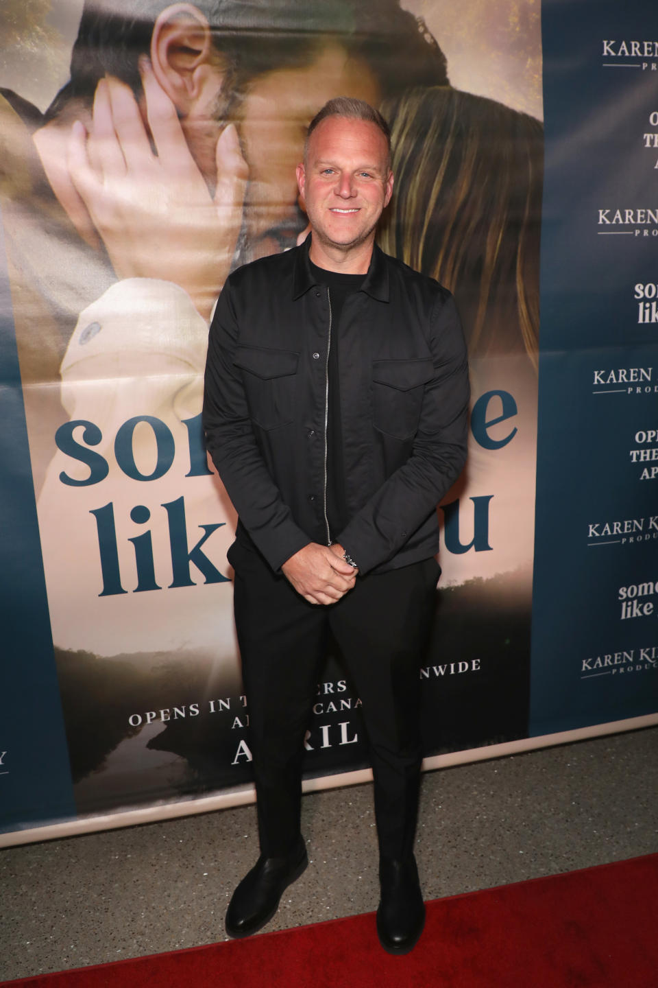 Matthew West on the red carpet at the 