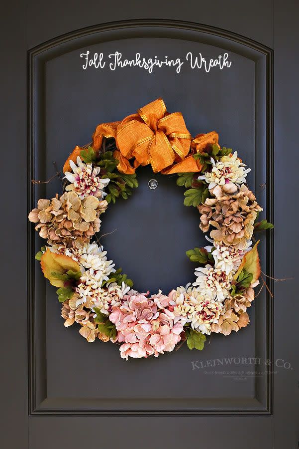 Fall Floral Wreath