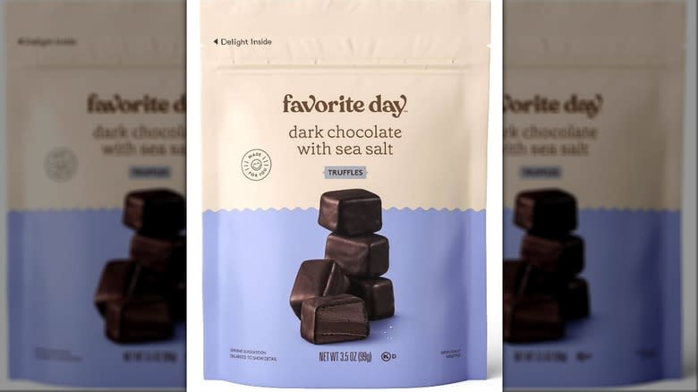 Favorite Day dark chocolate truffles