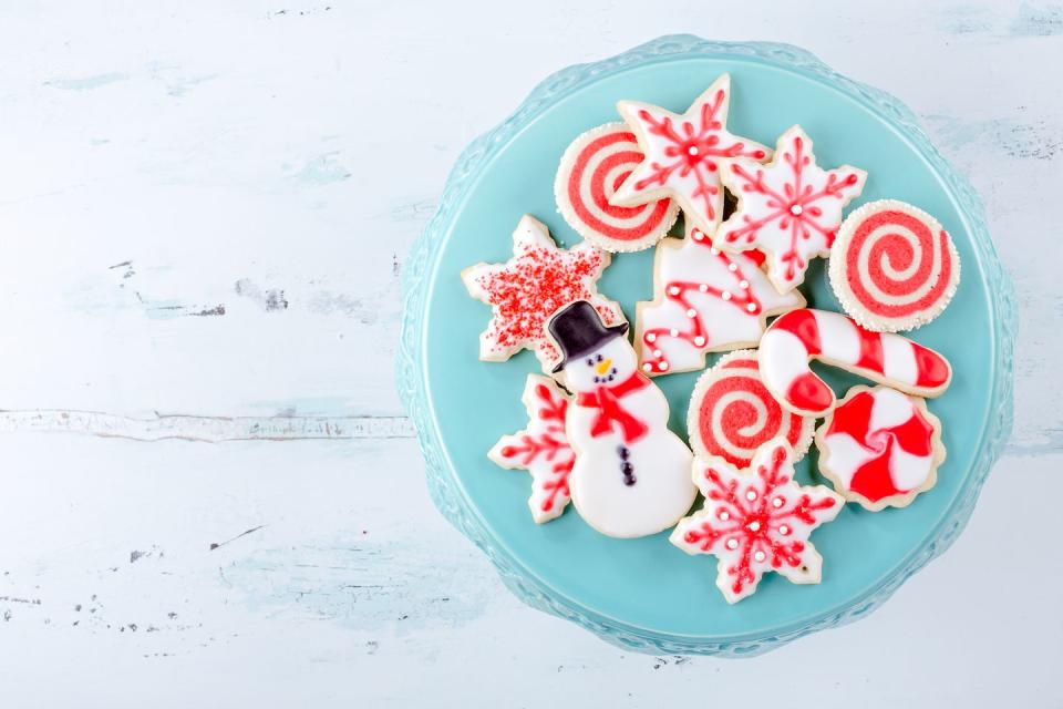 Skip: frosted sugar cookies